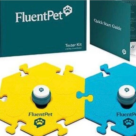 NEW FluentPet Tester Kit Learning Cat & Dog Toy Starter Kit Teach Pets To Talk - Picture 1 of 10